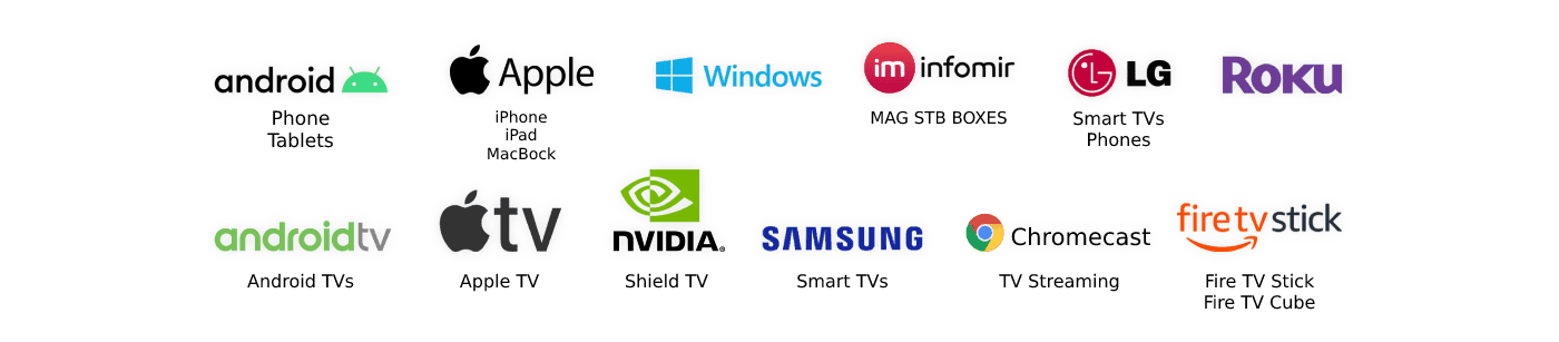 Strong 8K TV device artwork showing streaming devices