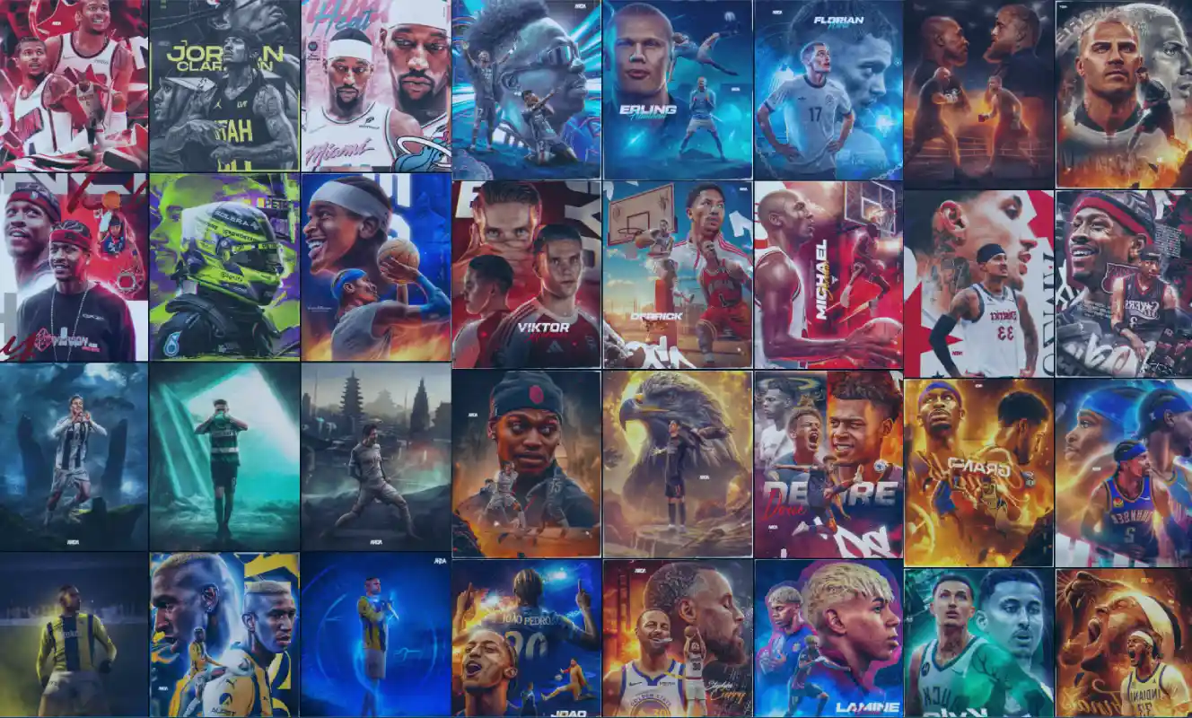 Live sports streaming on 8K screens
